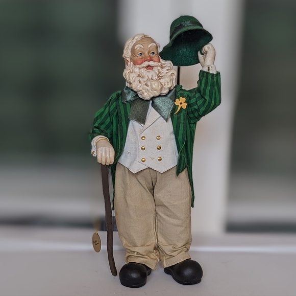 Clothtique Other - Irish Santa - Clothtique Possible Dreams "Top O' The Mornin" RETIRED 1998
